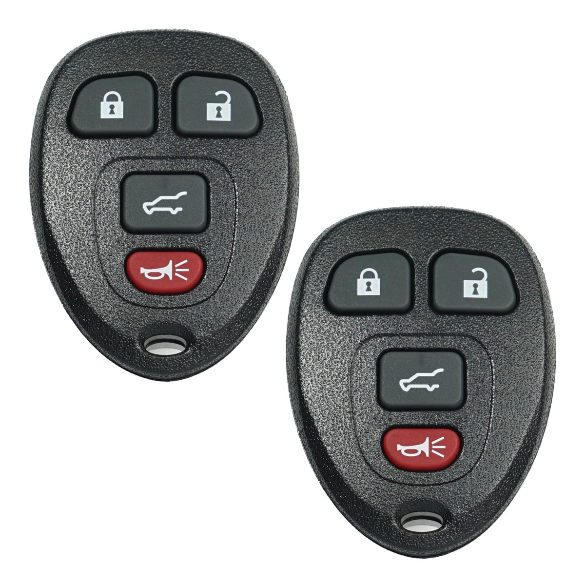 SUPALAND front view of key fob showing buttons and logo, reliable replacement