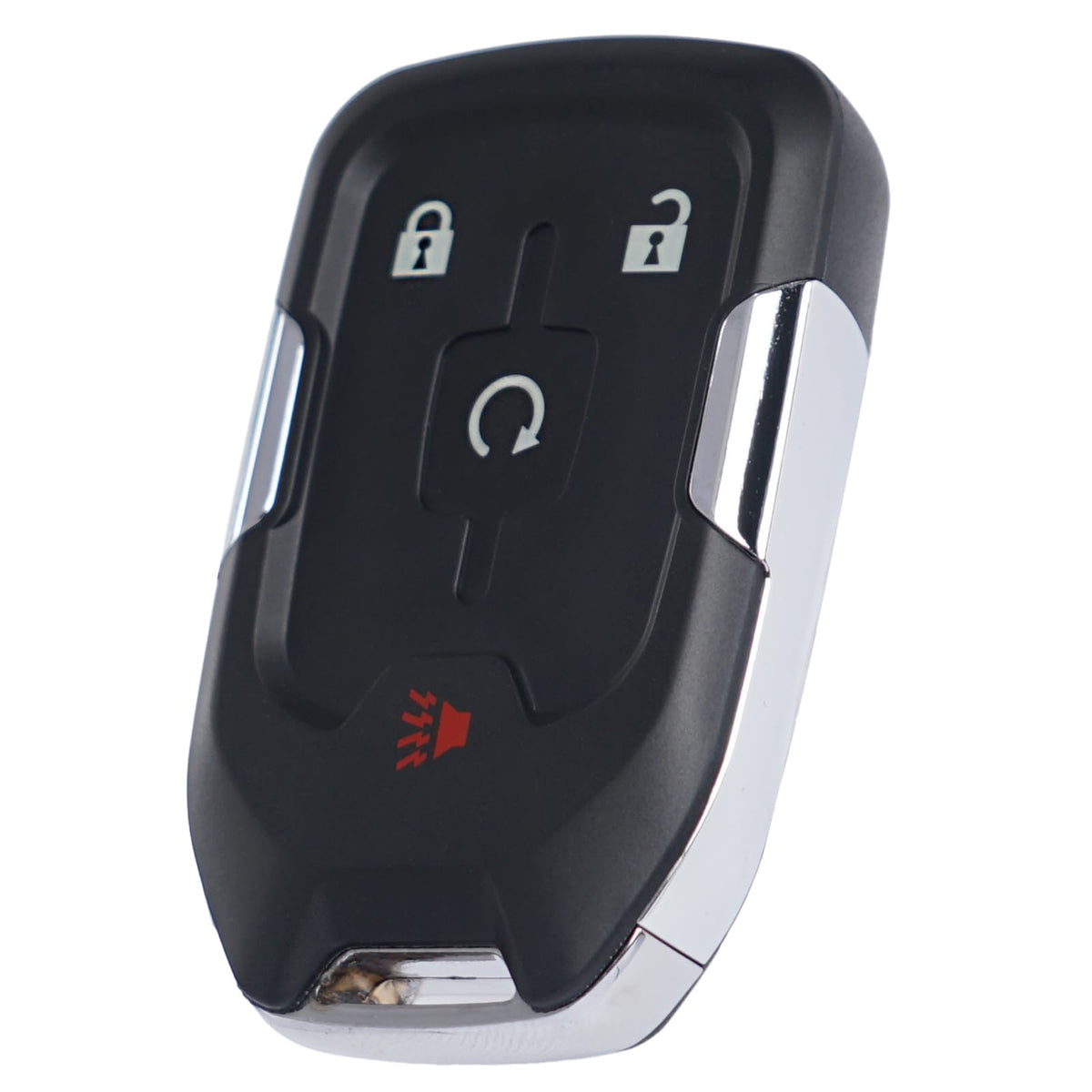 SUPALAND key fob held in hand showing compact size and ergonomic benefit