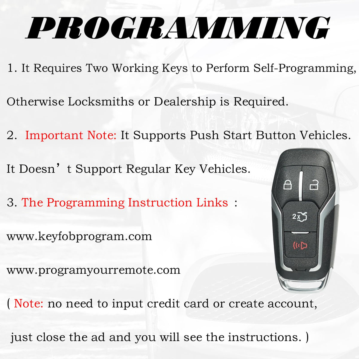 SUPALAND key fob placed in car console showing compatibility and quick access benefit