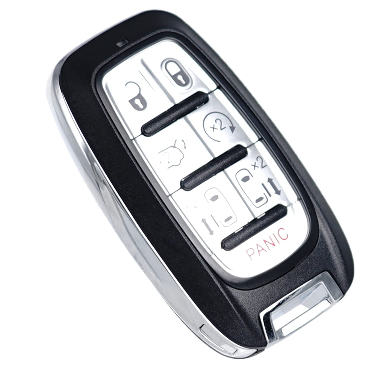 SUPALAND fob beside ruler demonstrating compact size for pocket-friendly carry