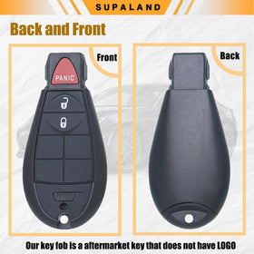 SUPALAND remote being used at a Jeep Cherokee to show compatibility benefit
