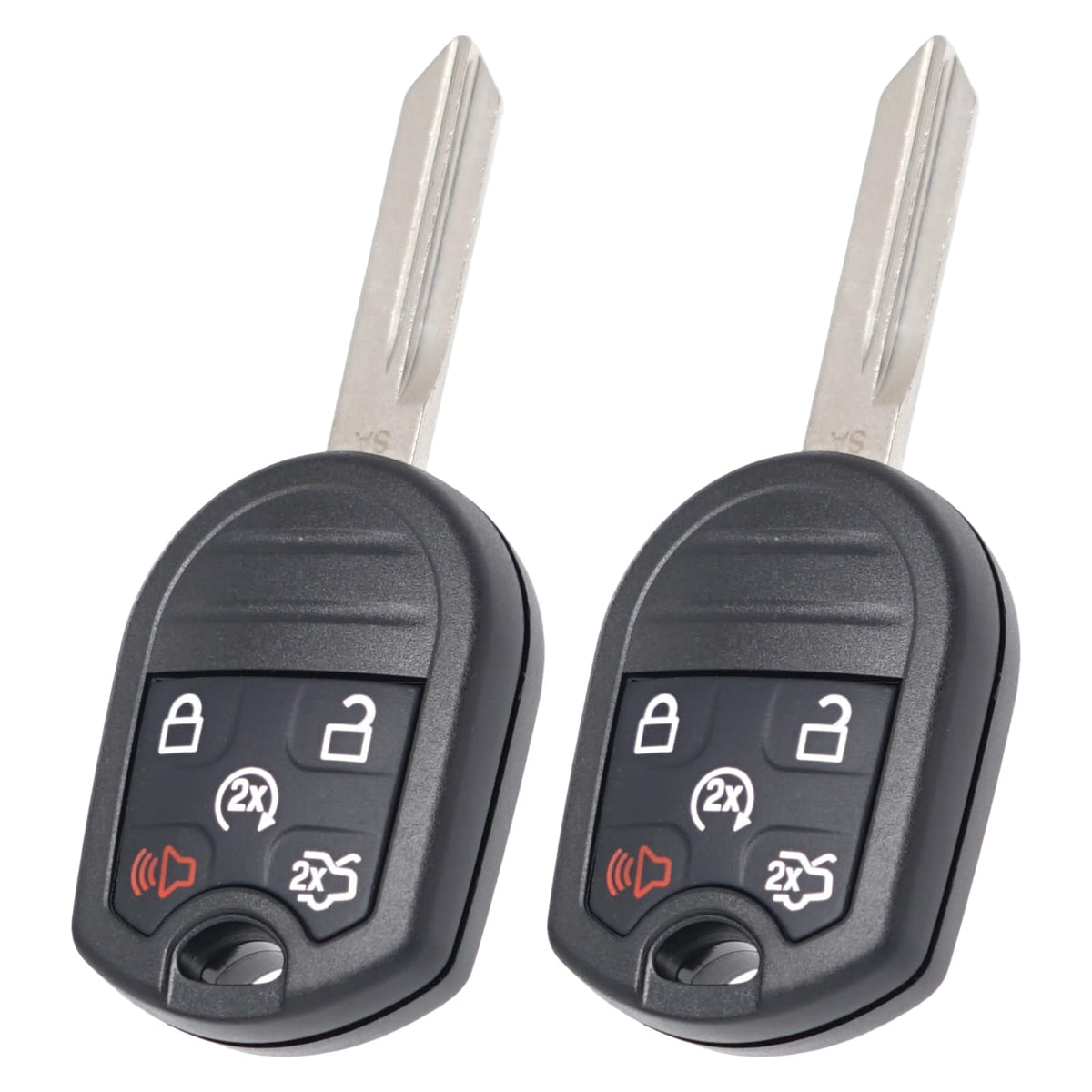 SUPALAND retail box with two fobs ready to program offering immediate spare