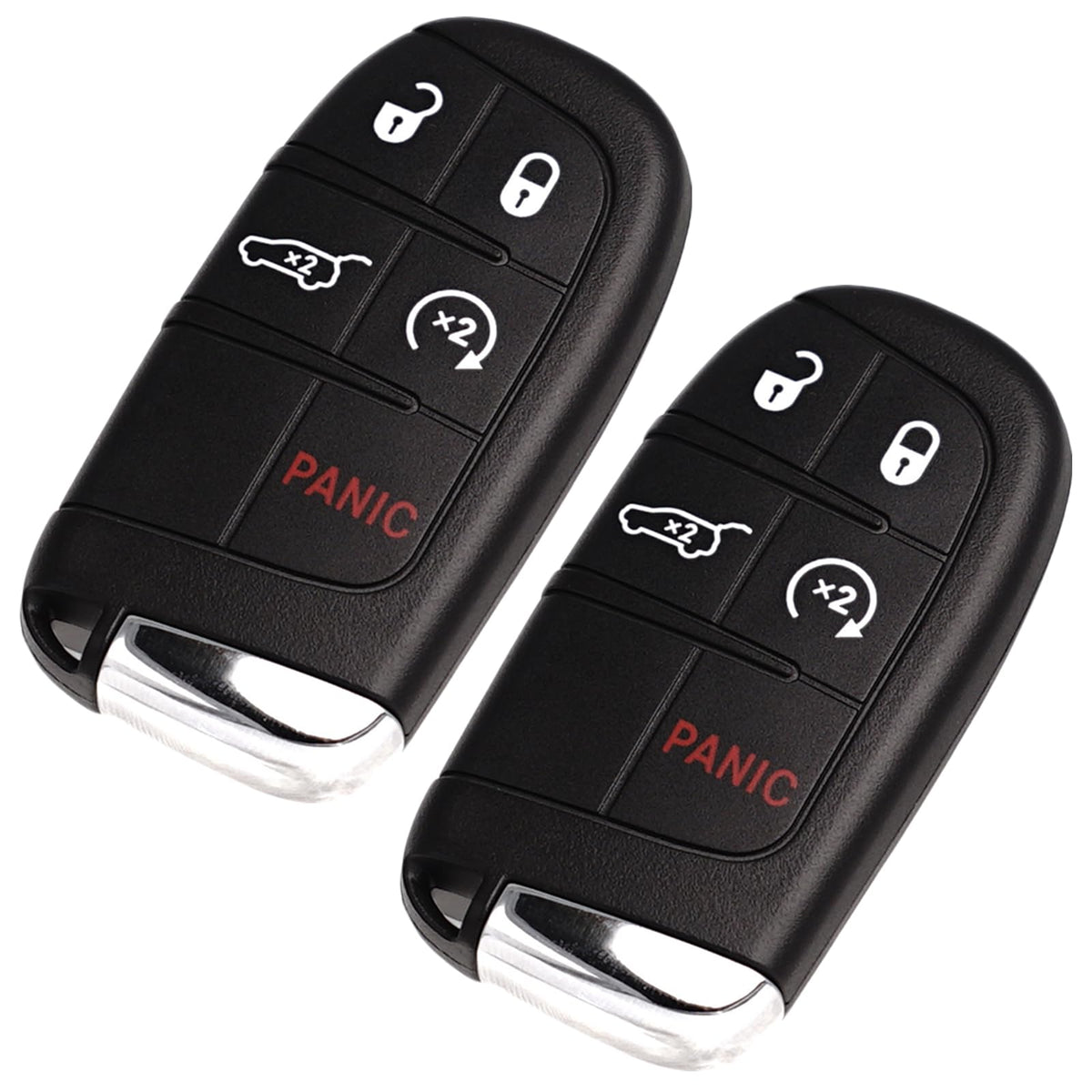 SUPALAND retail box with two fobs, ready-to-program and organized packaging
