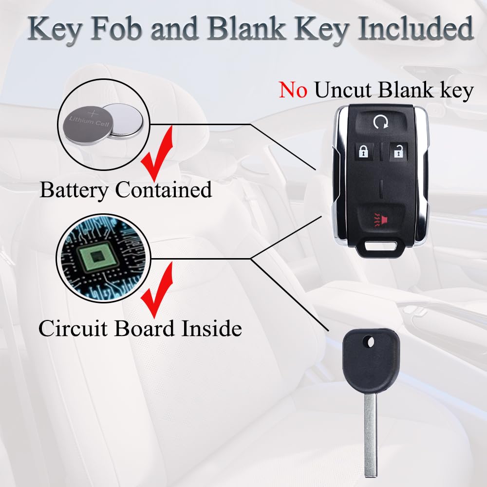 SUPALAND remote back battery compartment preinstalled battery benefit