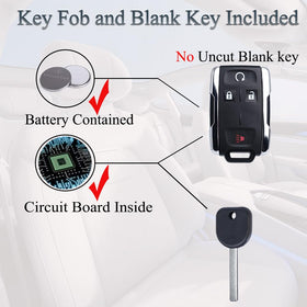 SUPALAND remote back battery compartment preinstalled battery benefit