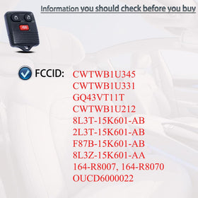 SUPALAND back of fob with FCC ID area visible for verification