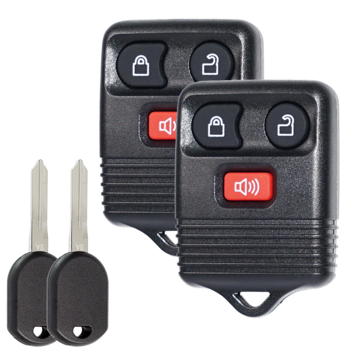 SUPALAND front view of remote fob showing button layout and fit