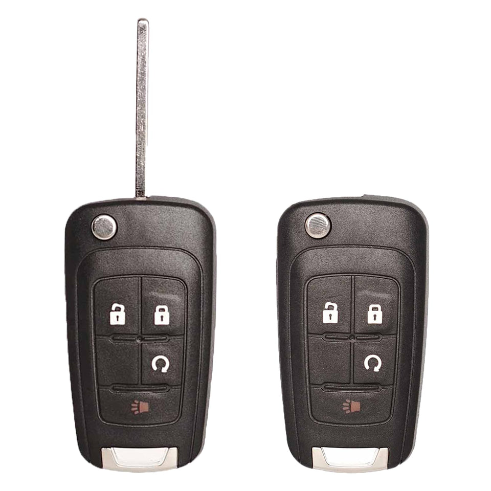 SUPALAND front view of key fob shows clear buttons and improved usability