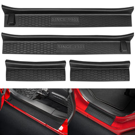 SUPAREE front sill protectors close-up showing durable rubber and protection