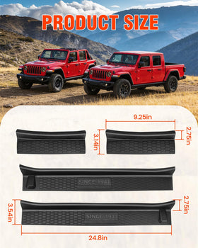 SUPAREE sill guards on Jeep in lifestyle scene illustrating real-world use