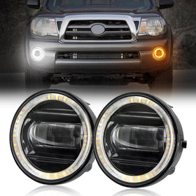 SUPAREE front assembly fog lights showing clean modern design and bright DRL benefit