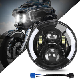 SUPAREE front view headlight showing bright beam and clean finish benefit improved night visibility