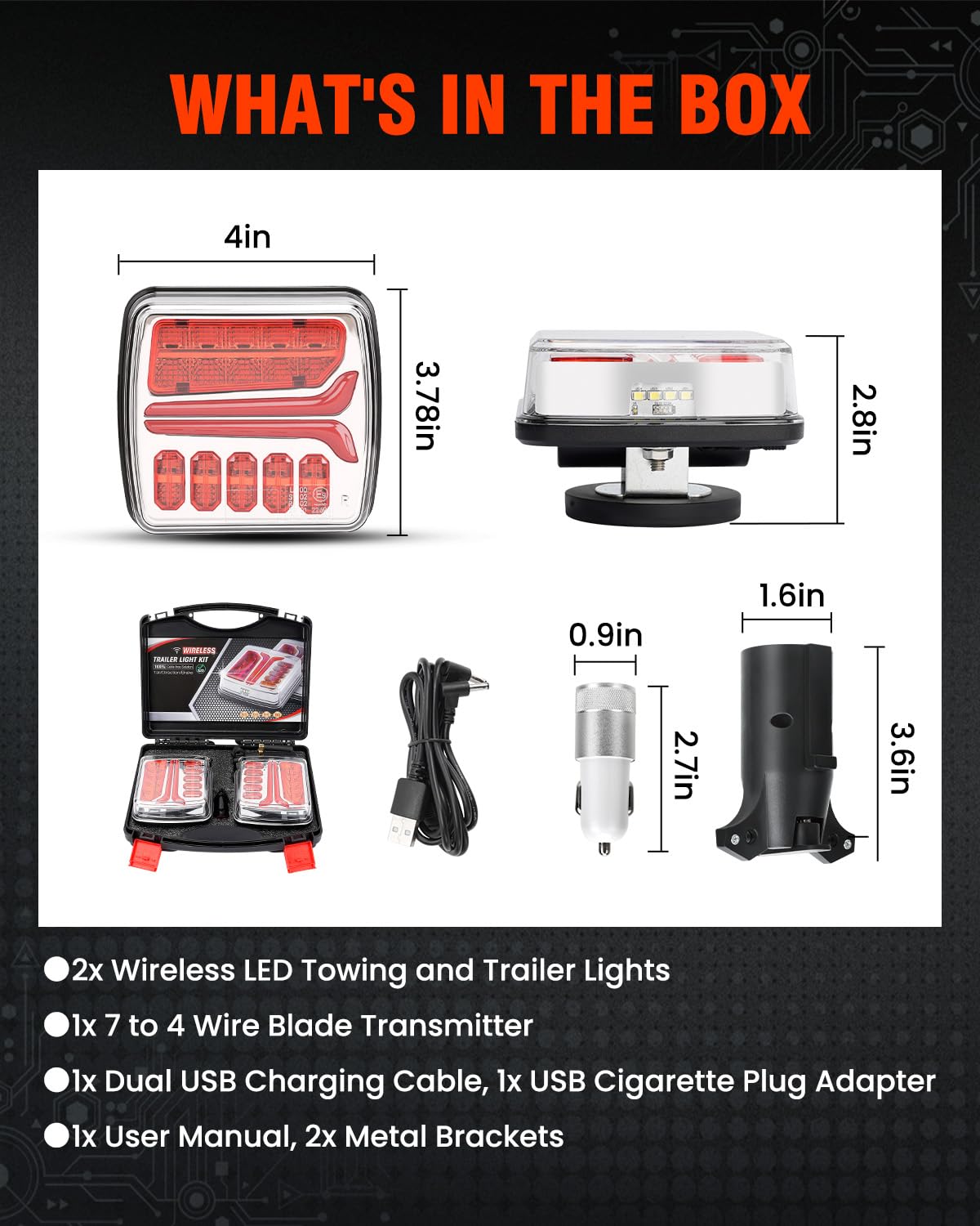 SUPAREE size and scale on tailgate showing portable fit and easy storage benefit