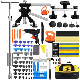 Super PDR front of kit showing organized tools and case, easy DIY setup