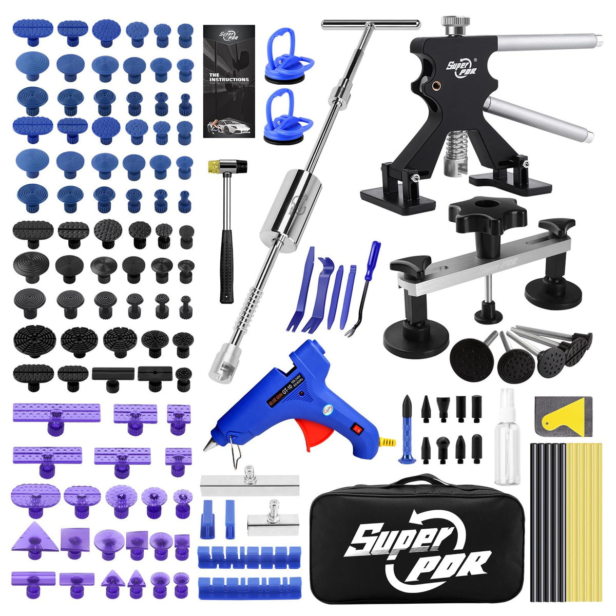 Super PDR front packaging showing full kit and benefits