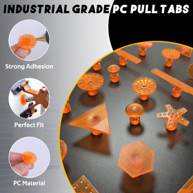 Super PDR 64 tabs arranged by shape and size for accurate contour matching and grip