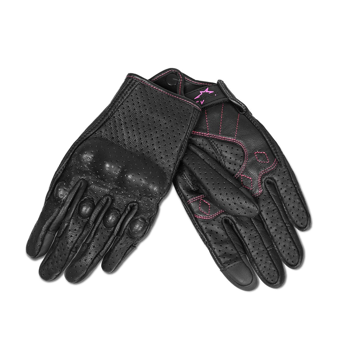 Superbike knuckle hard shell and padding offering discreet impact protection