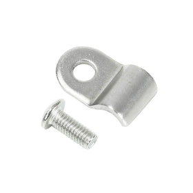 SUPERFASTRACING close-up of stainless clamp profile showing thick gauge and smooth corners