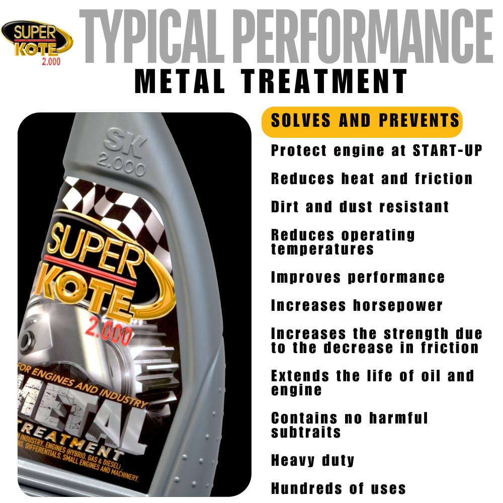 Technician applying Superkote 2000 in an engine bay to reduce friction and temperature