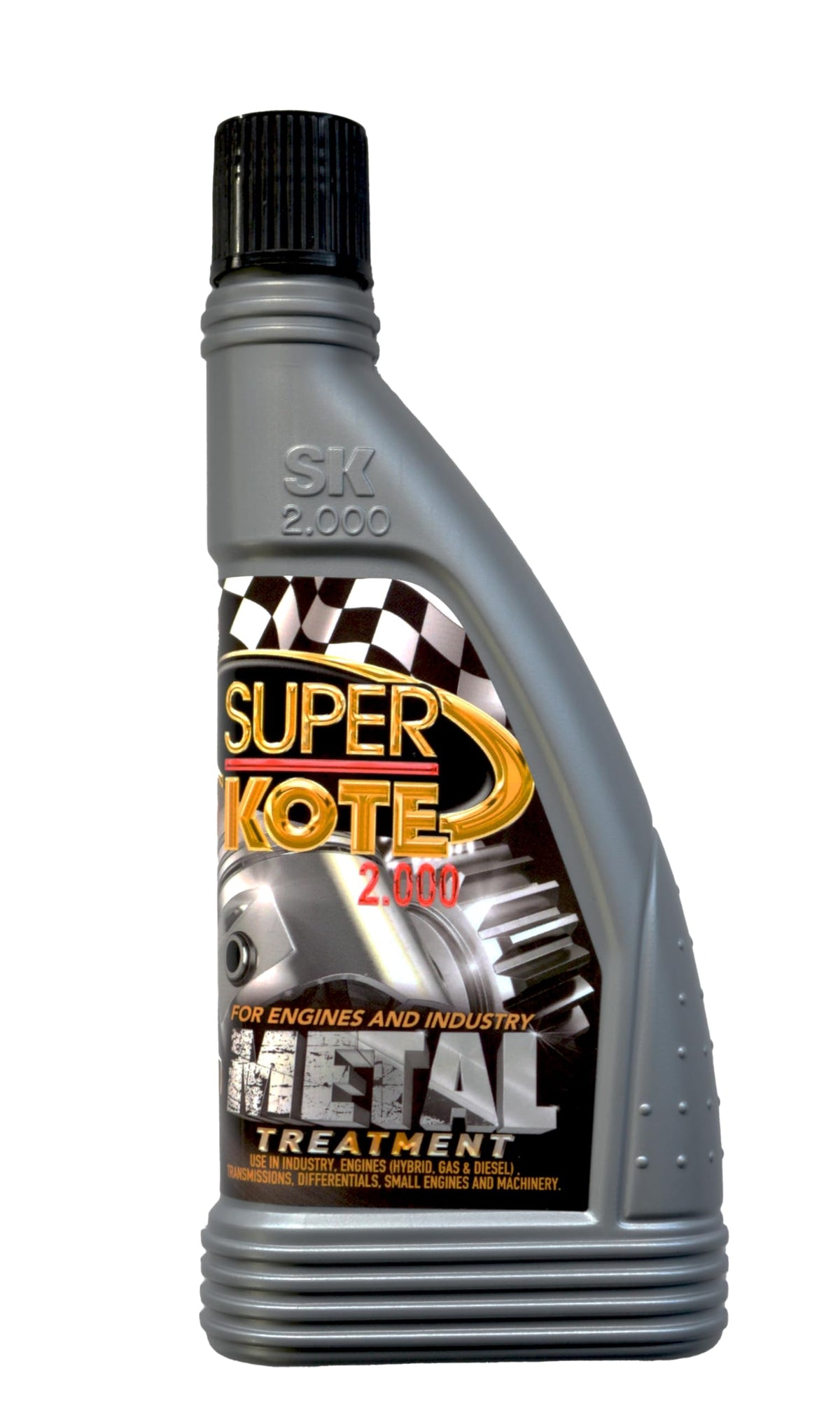 Superkote 2000 front label showing product name and size for clear identification and confidence