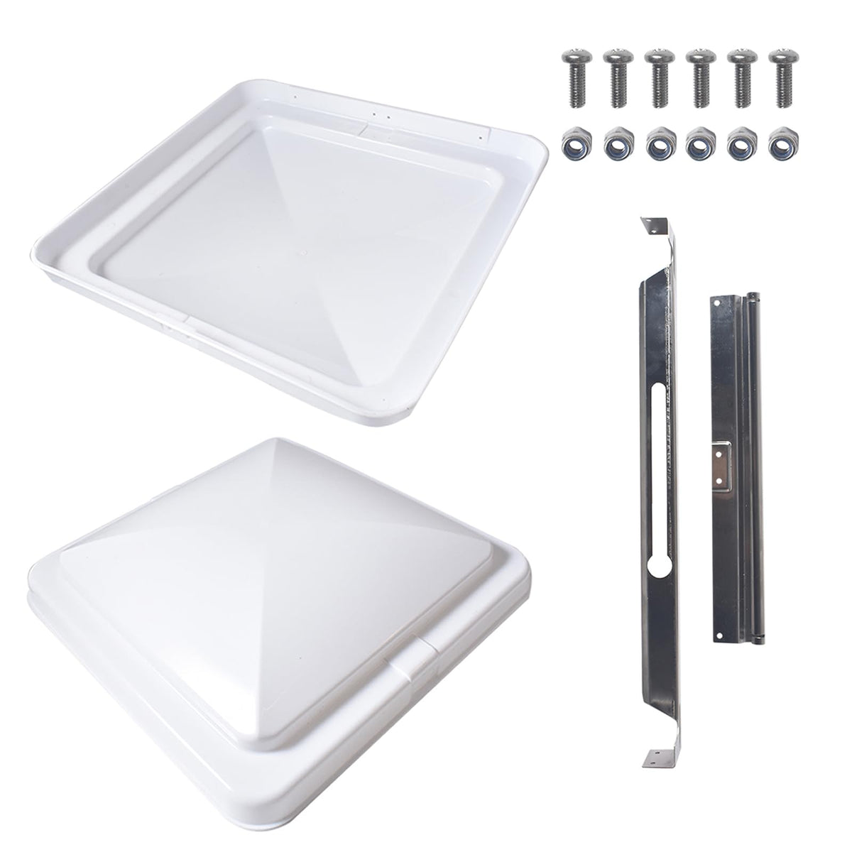 Supermotorparts vent cover aerodynamic profile reducing wind resistance and noise