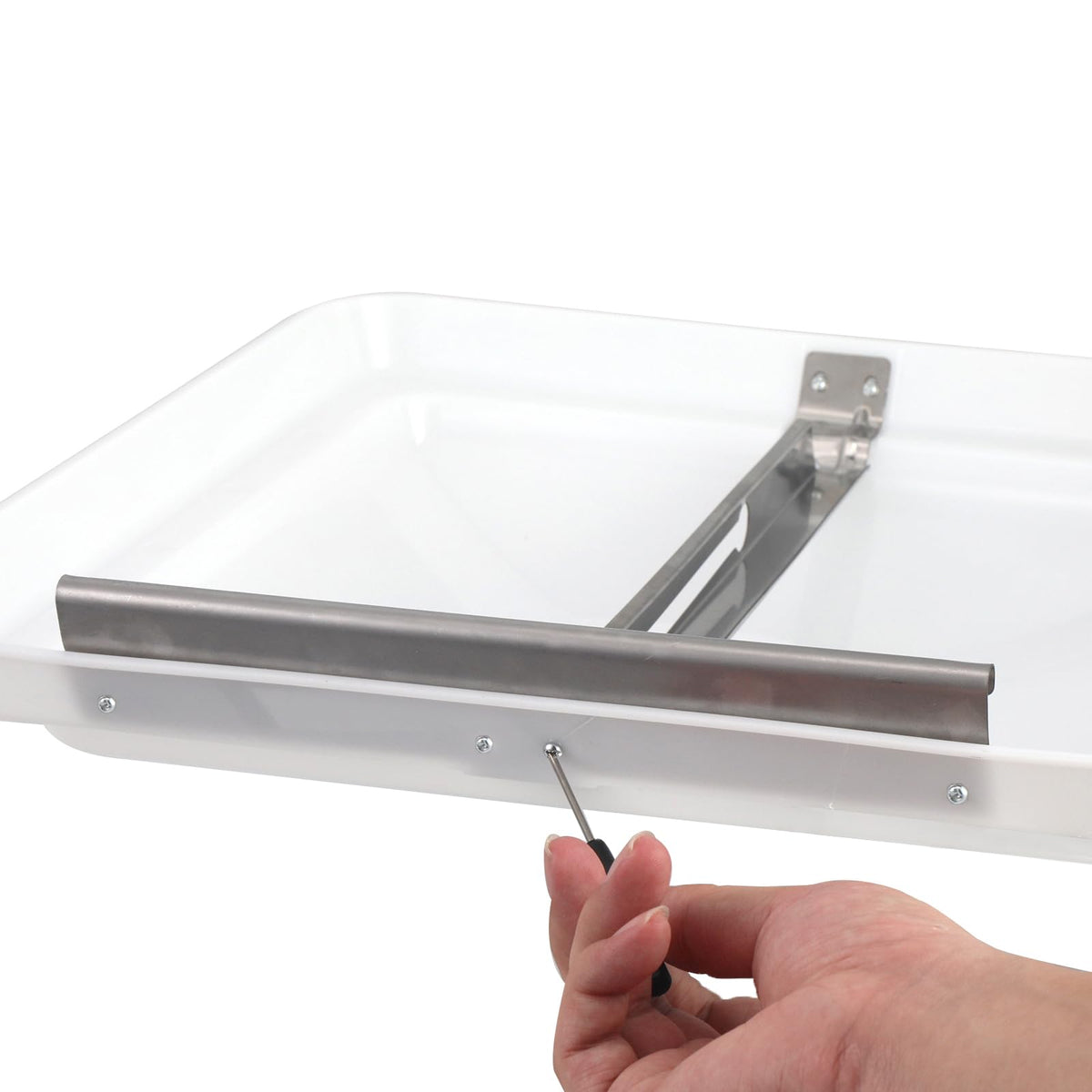 Supermotorparts vent cover shedding rain to protect interior during storms
