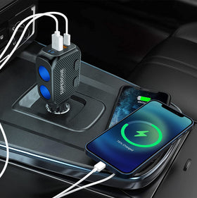 SUPERONE blue backlights lit at night, easy identification and safety