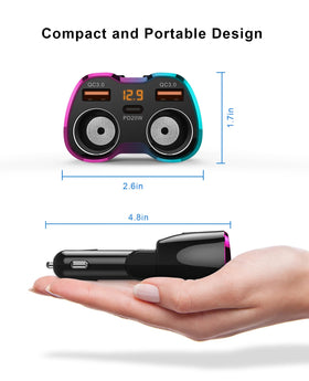 SUPERONE top view of independent socket switches to control power and reduce battery drain