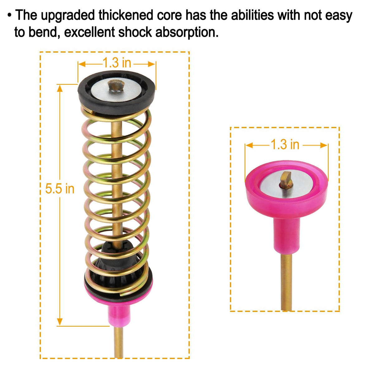 SupHomie rods pictured in laundry room improving washer stability and quiet