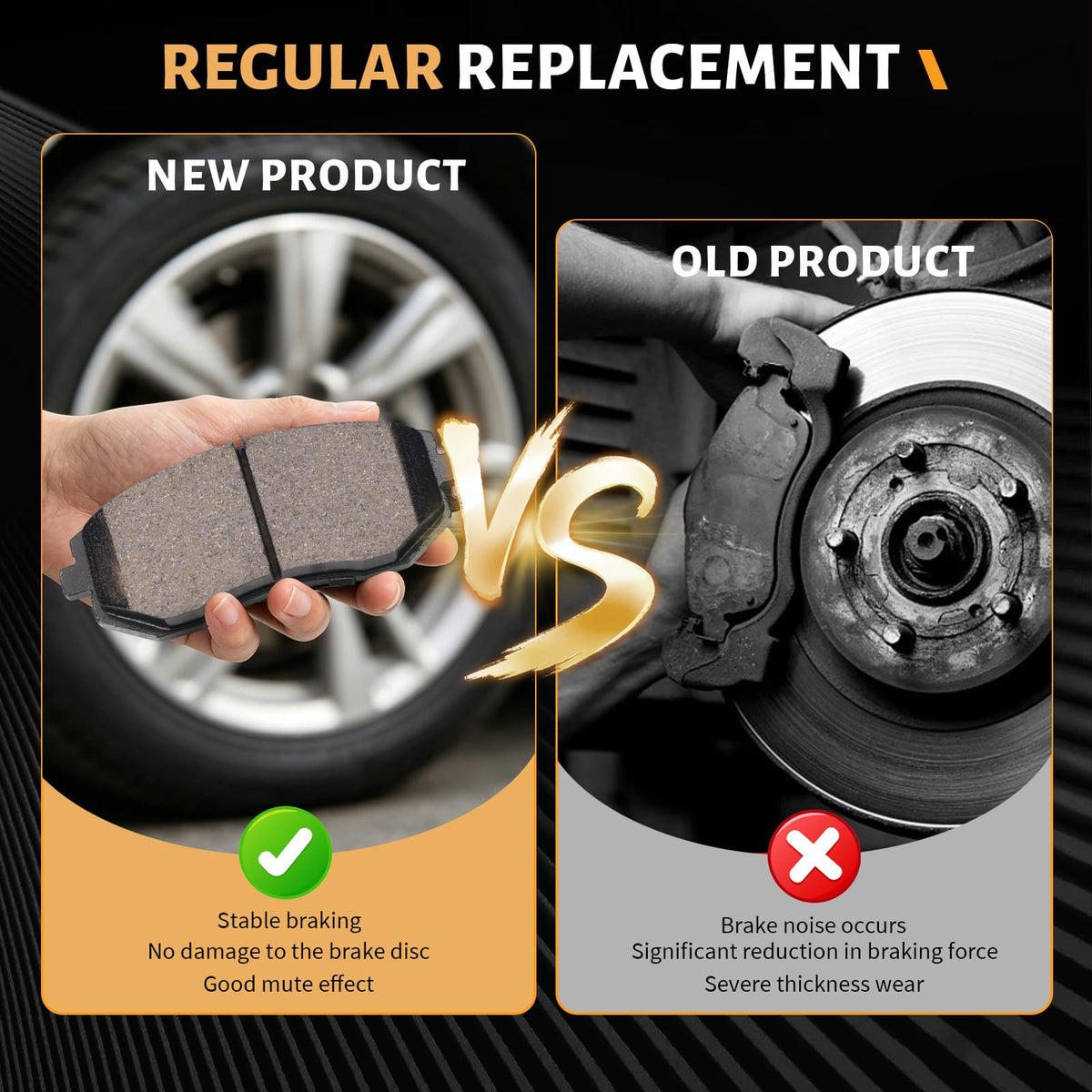 SUPLABEL pads on car driving in rain showing confident wet traction