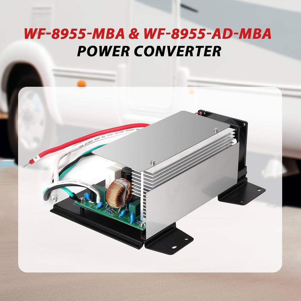 suplife label and specs sticker displaying model, voltage, and warranty info