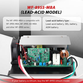 suplife WF-8955-MBA installed inside WF-8955PEC converter demonstrating direct fit and compatibility