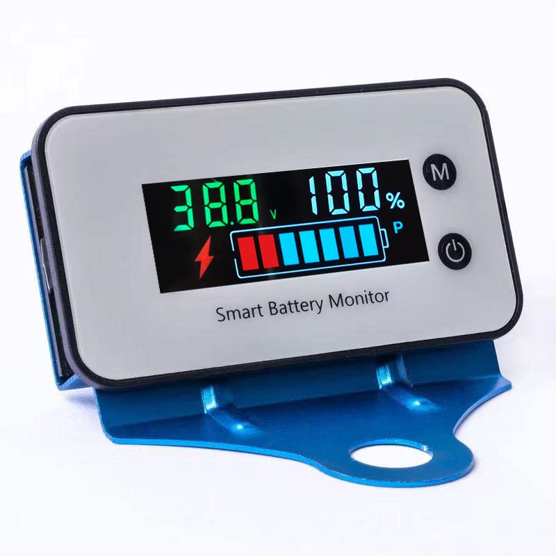 SUPNOVA front panel display showing voltage and capacity for quick checks
