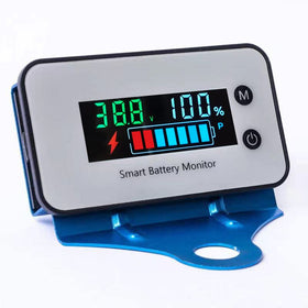 SUPNOVA front panel display showing voltage and capacity for quick checks
