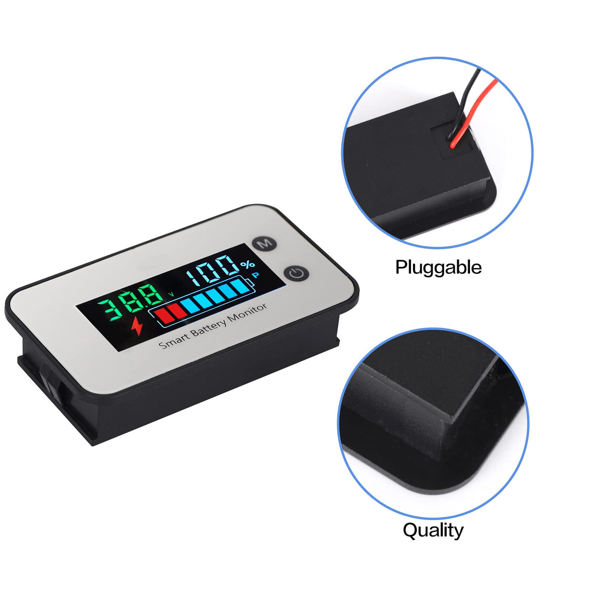 SUPNOVA temperature readout in use helping monitor battery conditions