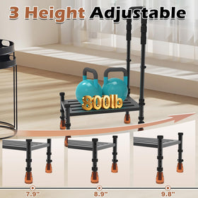 Support Way leg adjustment mechanism detail providing level on slopes