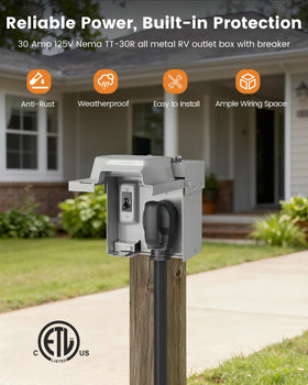 SURAIELEC breaker switch detail illustrating easy ON/OFF safety control