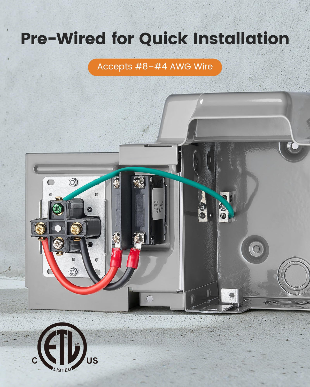 SURAIELEC beside an RV power cord illustrating size and compatibility