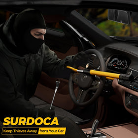 SURDOCA copper lock cylinder close-up showing reliable turning benefit