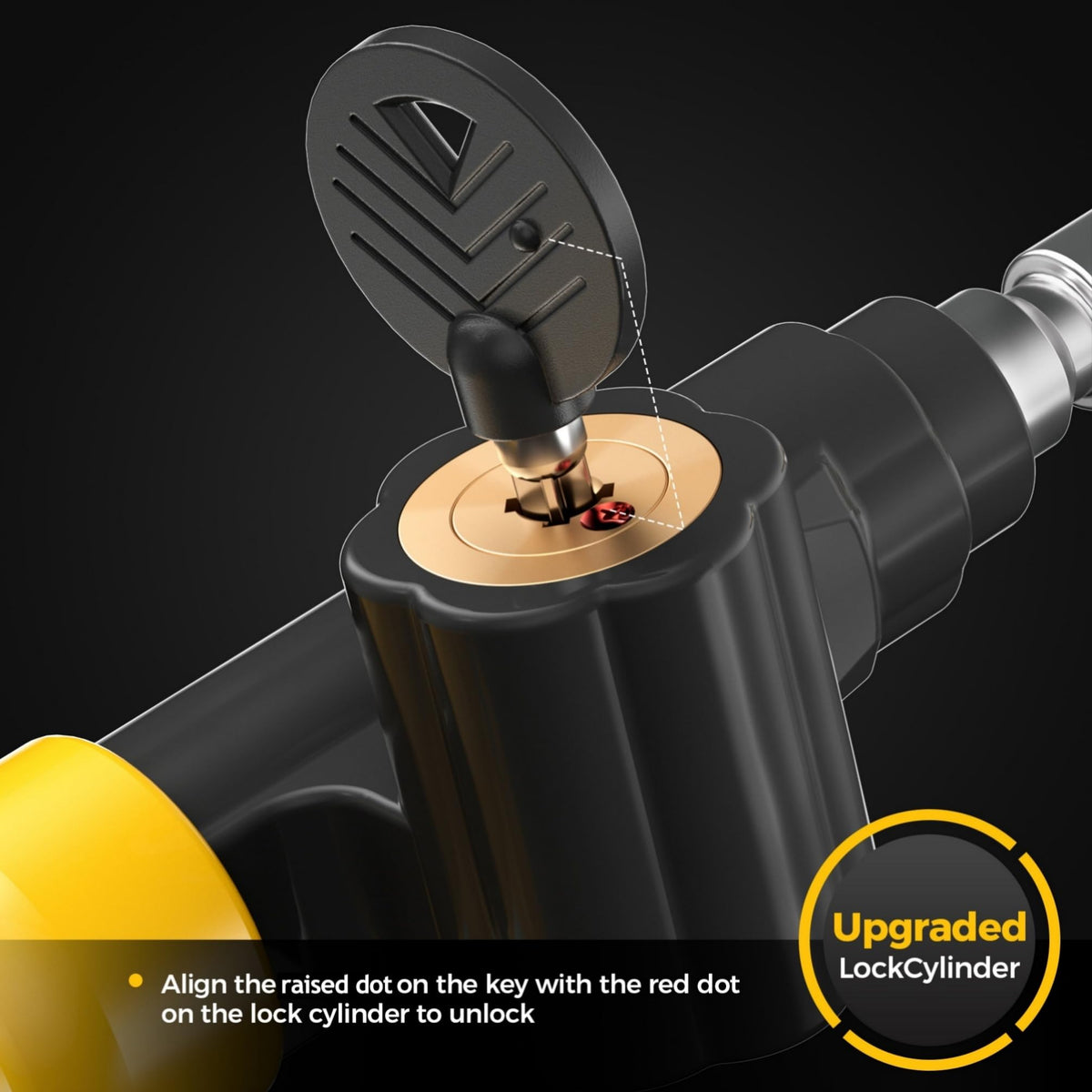 SURDOCA non-slip rubber sleeve detail protecting wheel finish and grip