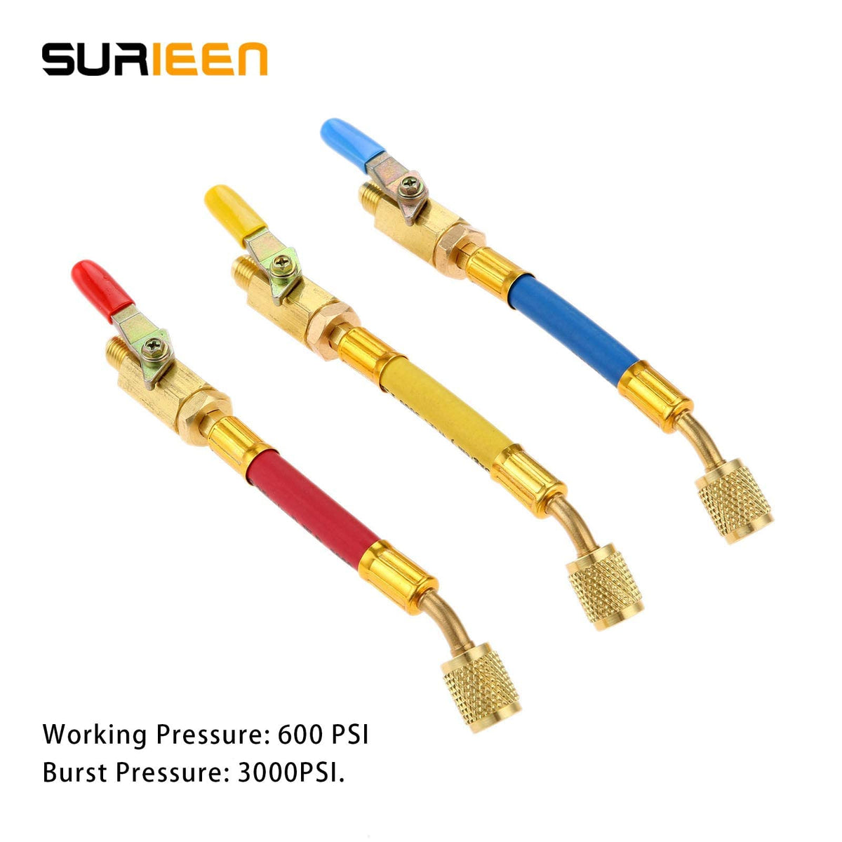 SURIEEN 45-degree angled connector detail highlighting easier access in tight spaces
