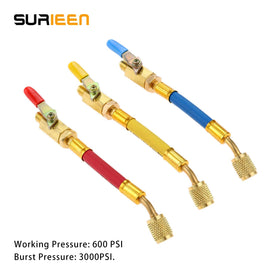 SURIEEN 45-degree angled connector detail highlighting easier access in tight spaces