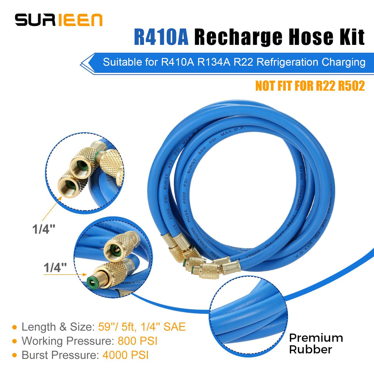 SURIEEN brass connector closeup highlighting corrosion resistance