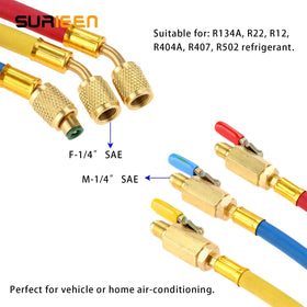 SURIEEN red blue yellow knobs displayed for fast line identification and reduced errors