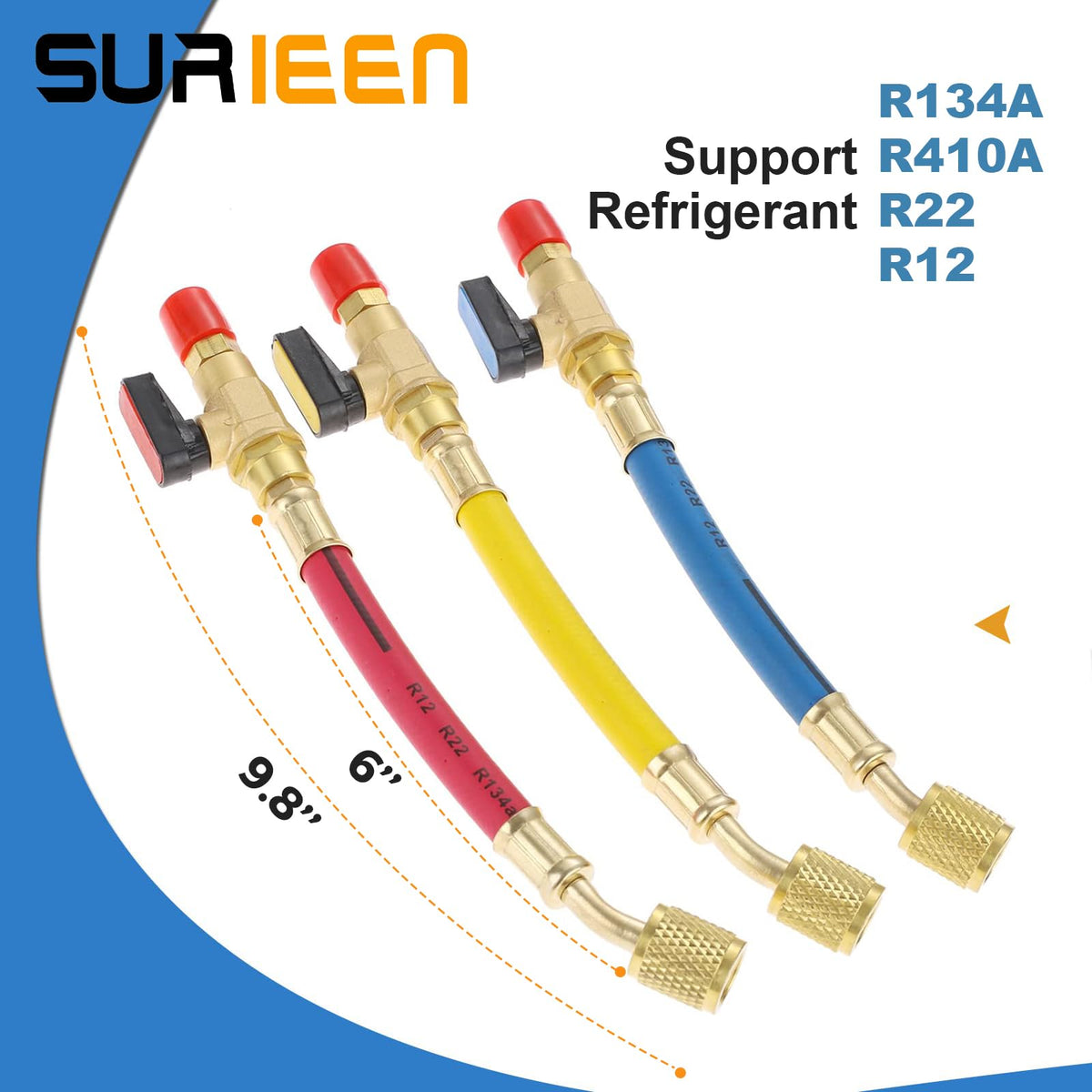 SURIEEN color-coded red blue yellow knobs for fast line identification