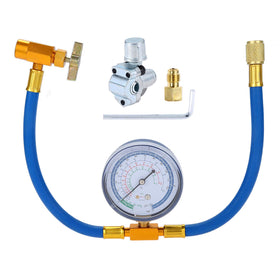 SURIEEN kit front view showing hose gauge and piercing valve for easy identification