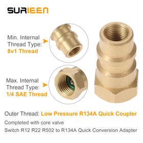 SURIEEN hose stretched in engine bay demonstrating reach advantage