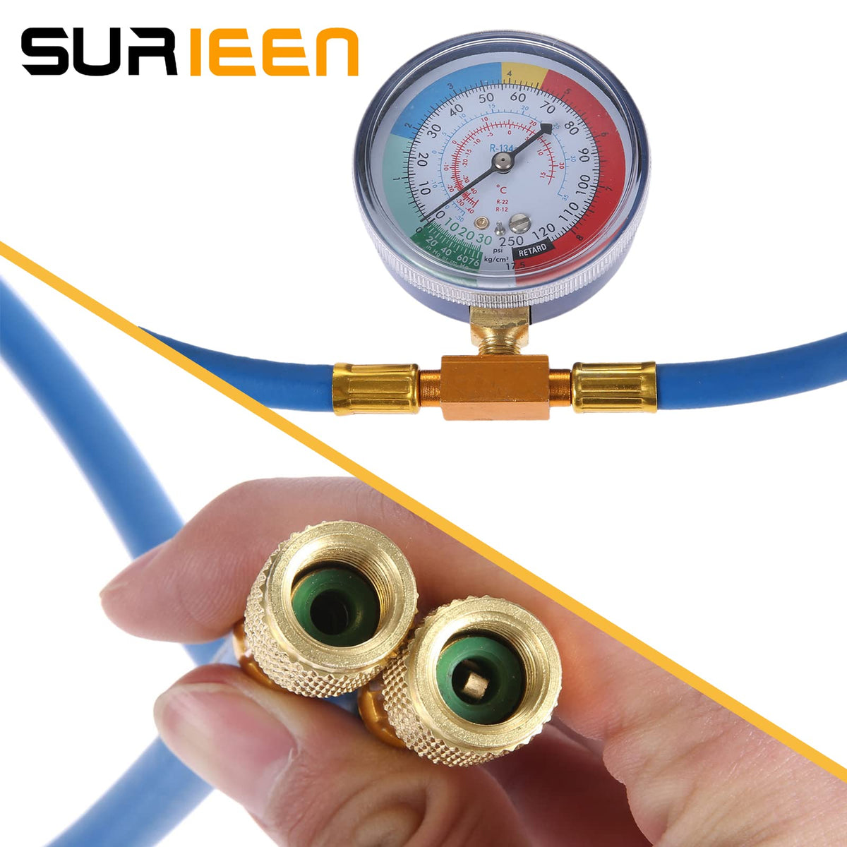SURIEEN R12 adapter connector illustrating compatibility benefit