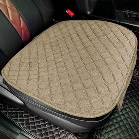 surpassme khaki plush fabric close-up showing breathable sponge comfort