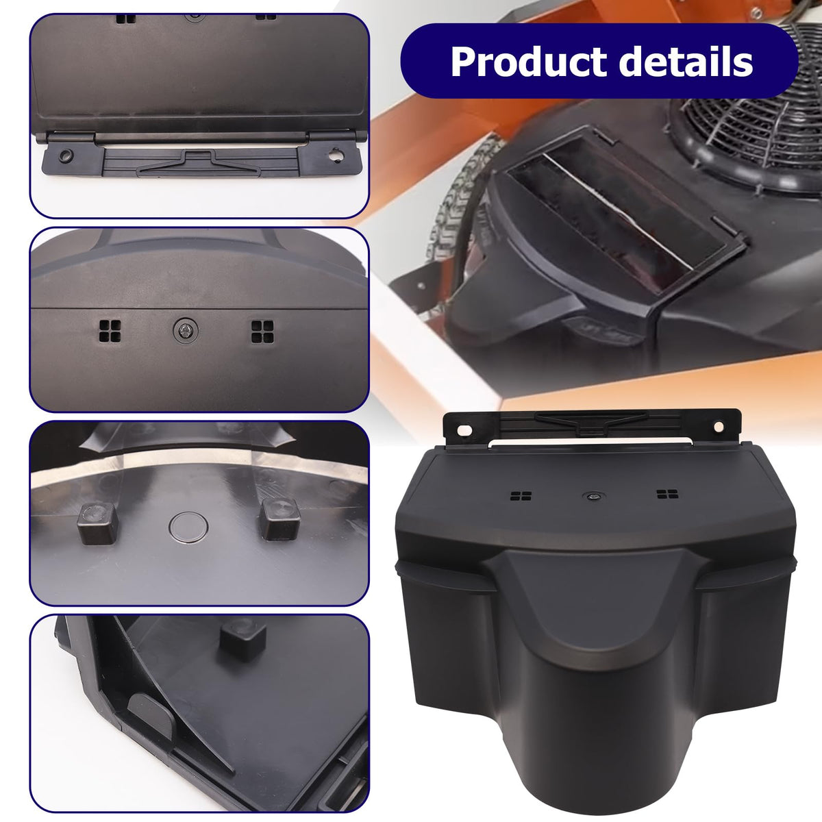 SURPOUF textured material detail highlighting durability benefit